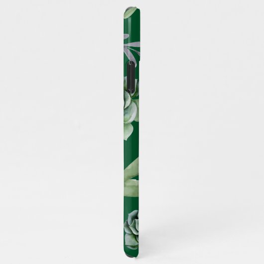 Cactus Muster 3 iPhone Hülle (Rechte Seite)