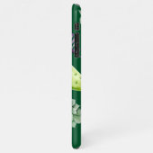 Cactus Muster 3 iPhone Hülle (Linke Seite)