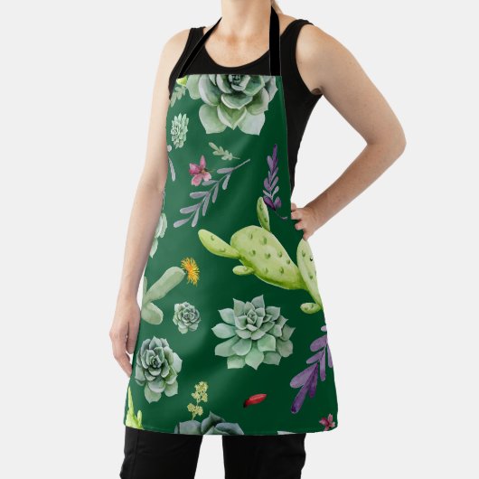 Cactus Muster 3 Schürze (InSitu)