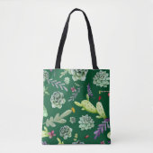 Cactus Muster 3 Tasche (Vorderseite)
