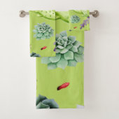 Cactus Muster 6 Badhandtuch Set (Insitu)