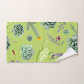 Cactus Muster 6 Badhandtuch Set (Handtuch)