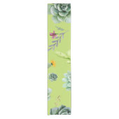 Cactus Muster 6 Kurzer Tischläufer (Vorderseite)