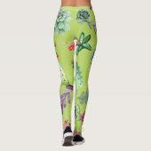 Cactus Muster 6 Leggings (Rückseite)