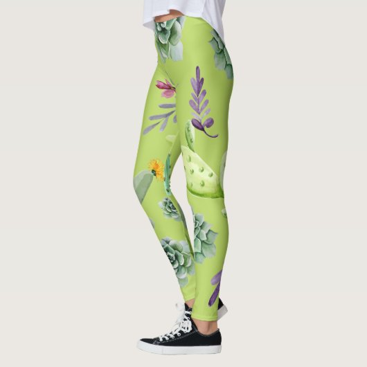 Cactus Muster 6 Leggings (Links)