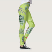 Cactus Muster 6 Leggings (Rechts)