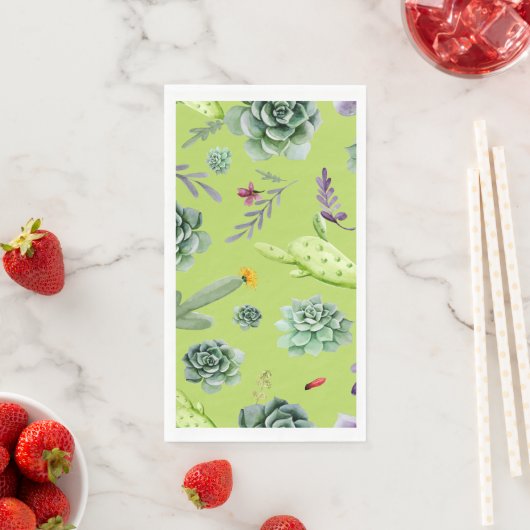 Cactus Muster 6 Serviette (Beispiel)