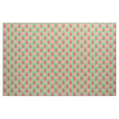 Cactus Niedlich Modern Green Pink Pop Art Stoff (Yard (91,4 cm))