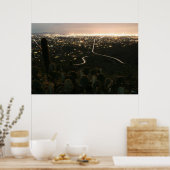 Cactus Night Lights Poster (Küche)