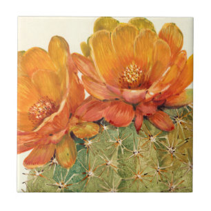 Cactus Orange Blossoms Fliese