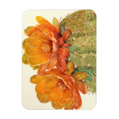 Cactus Orange Blossoms Magnet (Vertikal)
