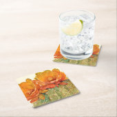 Cactus Orange Blossoms Rechteckiger Pappuntersetzer (Vor Ort)