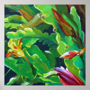 Cactus Orchid 4 Poster