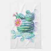 Cactus Painted Geschirrtuch (Vertikal)