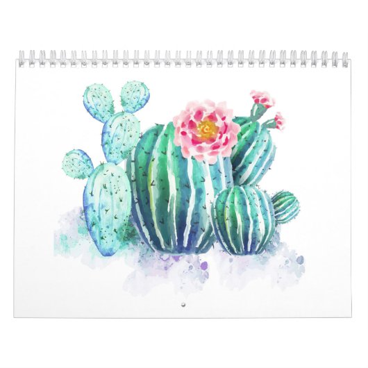 Cactus Painted Kalender (Titelbild)