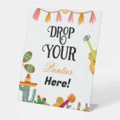 Cactus Panties Drop Junggeselinnen-Abschied Game S Sockelschild (Vorderseite)