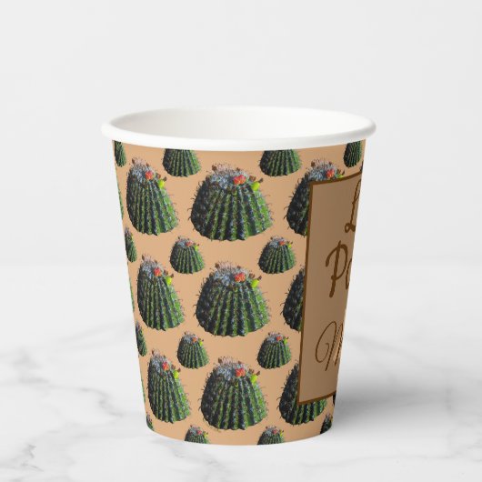 Cactus Paper Cups Pappbecher (Vorderseite)