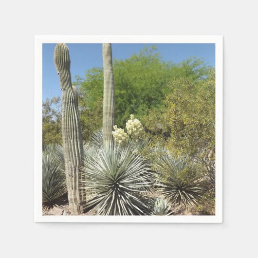 Cactus Paper Napkin Serviette (Vorderseite)