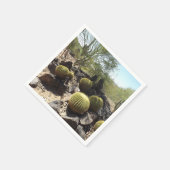 Cactus Paper Napkin Serviette (Ecke)