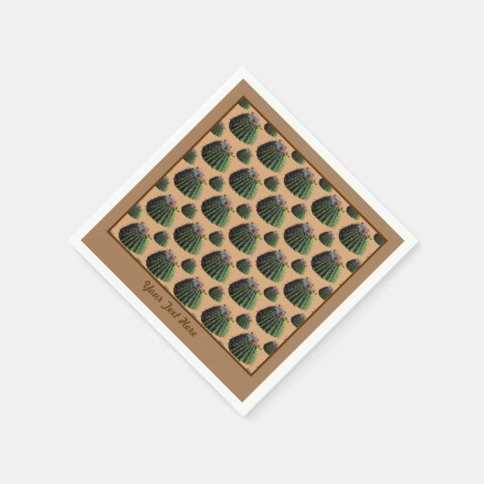 Cactus Paper Napkins Serviette (Ecke)