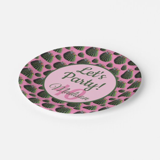 Cactus Paper Tellers Pappteller (Schrägansicht)