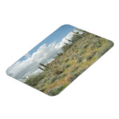 Cactus Pastoral Decorative Western Foto Magnete (Linke Seite)