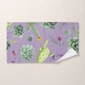 Cactus Pattern 7 Badhandtuch Set (Handtuch)