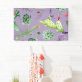 Cactus Pattern 7 Banner (Insitu)