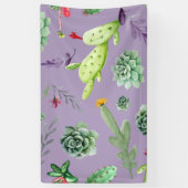 Cactus Pattern 7 Banner (Vertikal)