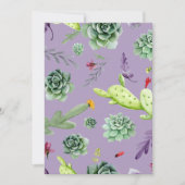 Cactus Pattern 7 Karte (Vorderseite)