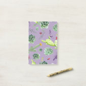 Cactus Pattern 7 Post-it Klebezettel (Auf Schreibtisch)