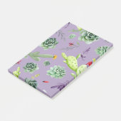 Cactus Pattern 7 Post-it Klebezettel (angewinkelt)