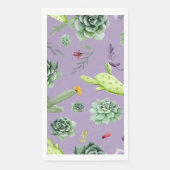 Cactus Pattern 7 Serviette (Vorderseite)