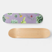 Cactus Pattern 7 Skateboard (Horizontal)