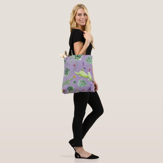 Cactus Pattern 7 Tasche (Am Model)