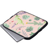 Cactus Pattern 8 Laptopschutzhülle (Vorne Knopf)