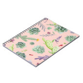 Cactus Pattern 8 Notizblock (Linke Seite)