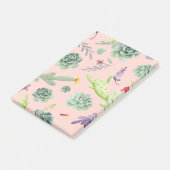 Cactus Pattern 8 Post-it Klebezettel (angewinkelt)