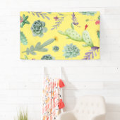 Cactus Pattern 9 Banner (Insitu)
