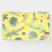 Cactus Pattern 9 Banner (Horizontal)