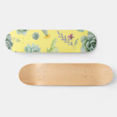 Cactus Pattern 9 Skateboard (Horizontal)