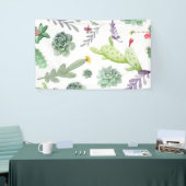Cactus Pattern Banner (Messeveranstaltung)