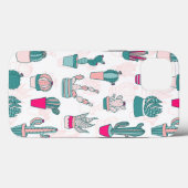 Cactus Pattern Case Mate Trendy Pink House Pflanze (Rückseite (Horizontal))