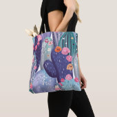 Cactus Pattern Colorful Watercolor Tasche (Von Nahem)