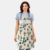 Cactus Pattern für gepunktete Pflanze Schürze (Getragen)