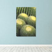Cactus Pattern Leinwanddruck (Insitu (Holzboden))