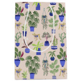 Cactus Pattern Mittlere Geschenktüte (Vorderseite)
