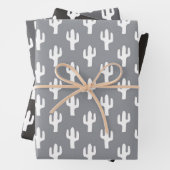 Cactus Pattern neutrale Wüste Modernes Business Geschenkpapier Set (Beispiel)
