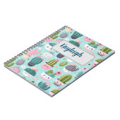 Cactus pattern notizblock (Linke Seite)