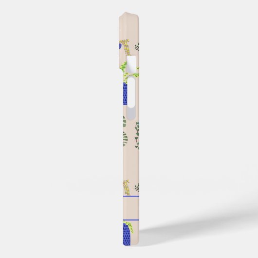 Cactus Pattern Personalisiert Case-Mate iPhone Hülle (Rückseite / Links)